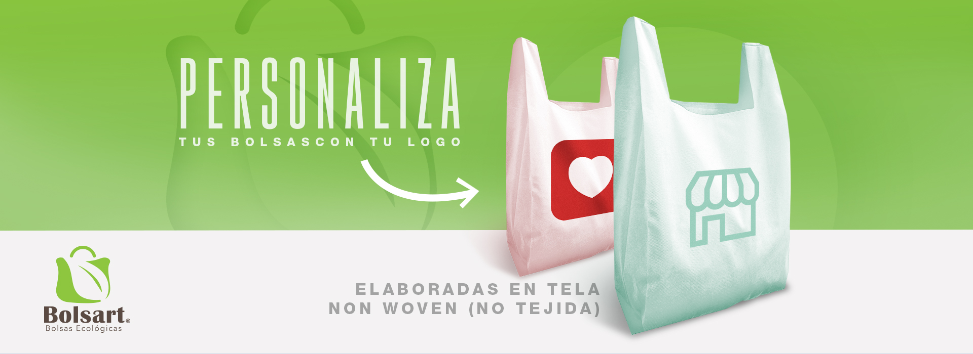 Personaliza tu bolsa con tu logo
